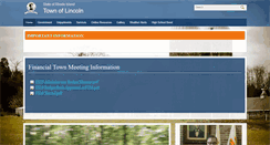 Desktop Screenshot of lincolnri.com